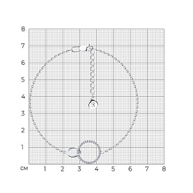 Браслет SOKOLOV - Серебро 925, Фианит (арт. 94050976)