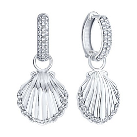 Серьги SOKOLOV - Серебро 925, Фианит (арт. 94027229)