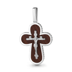 Подвеска Аквамарин - Серебро 925, Пластик (арт. 22243.5)