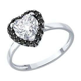 Кольцо Diamant - Серебро 925, Фианит (арт. 94-110-00122-1)