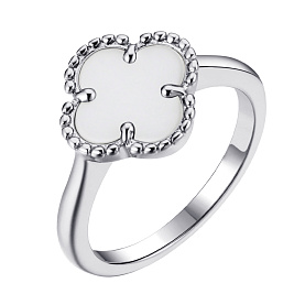 Кольцо FRESH - Серебро 925, Керамика (арт. TC-R01968-W-W-X-X-X)