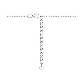 Колье SOKOLOV - Серебро 925, Празиолит, Фианит (арт. 92070115)