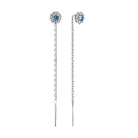 Серьги SOKOLOV - Серебро 925, Фианит (арт. 94026663)