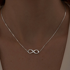 Колье SOKOLOV - Серебро 925, Фианит (арт. 94070660)