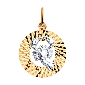 Подвеска SOKOLOV - Золото 585 (арт. 031380)