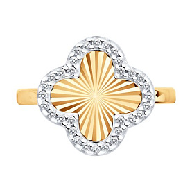 Кольцо SOKOLOV - Серебро 925, Фианит (арт. 93011203)