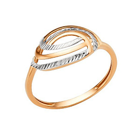 Кольцо ЮФ Династия - Золото 375 (арт. 001791-5012)