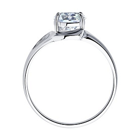 Кольцо SOKOLOV - Серебро 925, Фианит (арт. 94012878)