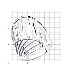Кольцо Diamant - Серебро 925 (арт. 94-110-00752-1)