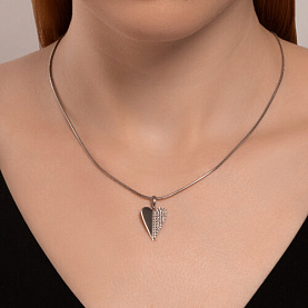 Подвеска SOKOLOV - Серебро 925, Фианит (арт. 94033203)