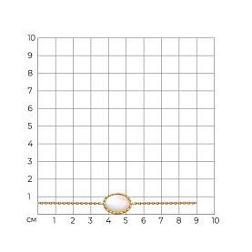 Браслет Diamant - Серебро 925, Перламутр (арт. 93-350-01601-1)