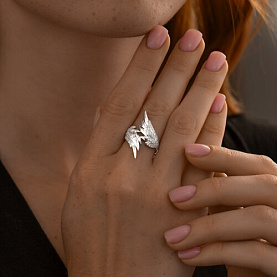 Кольцо SOKOLOV - Серебро 925, Фианит (арт. 94013514)