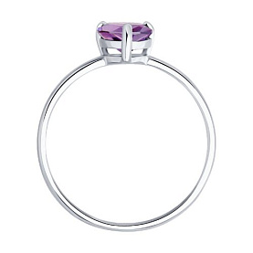 Кольцо SOKOLOV - Серебро 925, Аметист (арт. 92014659)