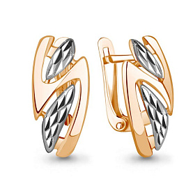 Серьги Аквамарин - Золото 375 (арт. 33397.8)