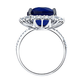 Кольцо SOKOLOV - Серебро 925, Фианит (арт. 94013826)