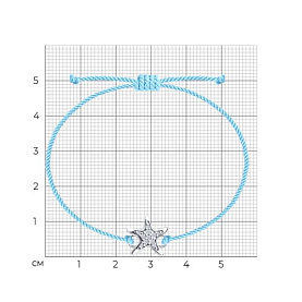 Браслет Diamant - Серебро 925, Фианит (арт. 94-150-00009-1)