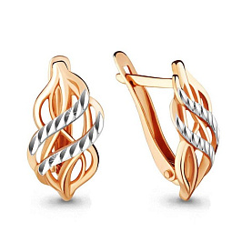 Серьги Аквамарин - Золото 375 (арт. 31065.8)