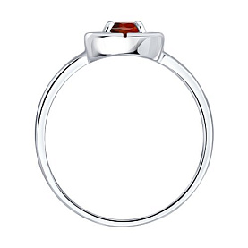 Кольцо SOKOLOV - Серебро 925, Гранат (арт. 92014842)