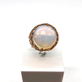Кольцо Klondike - Серебро 925, Лунный камень (арт. 01-01428-07-203-01-08)