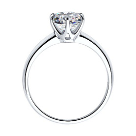 Кольцо SOKOLOV - Серебро 925, Фианит (арт. 94013761)