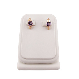 Серьги ЮФ Династия - Золото 375, Аметист (арт. 026842-5340)