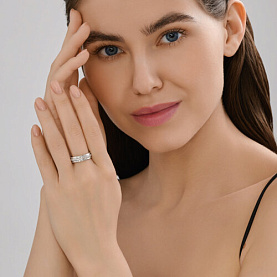 Кольцо Diamant - Серебро 925, Фианит (арт. 94-110-02271-1)