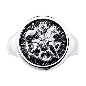 Кольцо SOKOLOV - Серебро 925, Фианит (арт. 95010233)