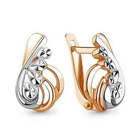 Серьги Аквамарин - Серебро 925 (арт. 34048.6)