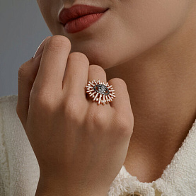 Кольцо SOKOLOV - Серебро 925, Фианит (арт. 93011188)