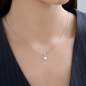 Подвеска SOKOLOV - Золото 585, Фианит (арт. 036698-3)