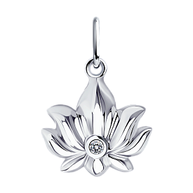 Подвеска Diamant - Серебро 925, Фианит (арт. 94-130-01096-1)