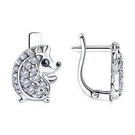 Серьги Diamant - Серебро 925, Фианит (арт. 94-120-00983-1)