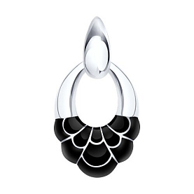 Подвеска Diamant - Серебро 925, Эмаль (арт. 94-130-00031-2)