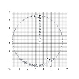 Браслет SOKOLOV - Серебро 925, Фианит (арт. 94050964)