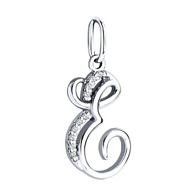 Подвеска Diamant - Серебро 925, Фианит (арт. 94-130-01375-1)