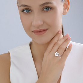 Кольцо SOKOLOV - Серебро 925, Эмаль (арт. 94014638)