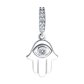 Подвеска SOKOLOV - Серебро 925, Фианит (арт. 94033084)