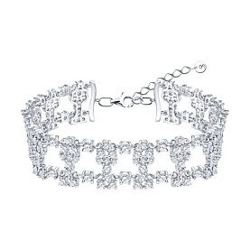 Браслет SOKOLOV - Серебро 925, Фианит (арт. 94051614)