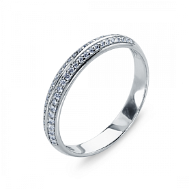 Кольцо Platinum Lab. - Платина 950, Бриллиант (арт. ПК-032-02)