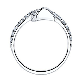 Кольцо SOKOLOV - Серебро 925, Фианит (арт. 94013640)
