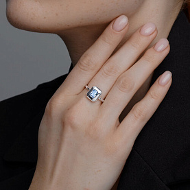 Кольцо SOKOLOV - Серебро 925, Фианит (арт. 94014254)