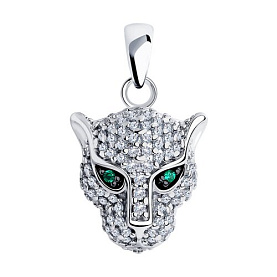 Подвеска SOKOLOV - Серебро 925, Фианит (арт. 94033027)