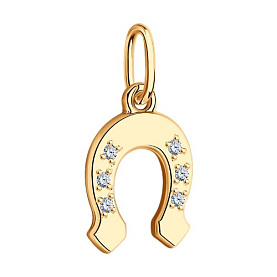 Подвеска SOKOLOV - Серебро 925, Фианит (арт. 93030287)