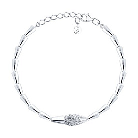 Браслет SOKOLOV - Серебро 925, Фианит (арт. 94051517)