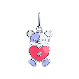 Подвеска SOKOLOV - Серебро 925, Эмаль (арт. 94032548)