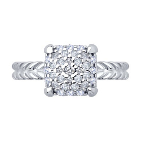 Кольцо SOKOLOV - Серебро 925, Фианит (арт. 94014421)