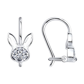 Серьги Diamant - Серебро 925, Фианит (арт. 94-120-00986-1)