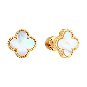 Серьги SOKOLOV - Золото 585, Перламутр (арт. 729083)