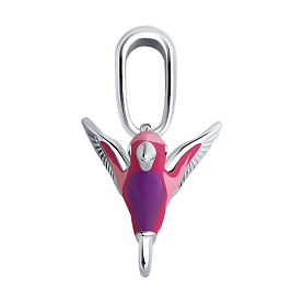 Подвеска SOKOLOV - Серебро 925, Эмаль (арт. 94033098)