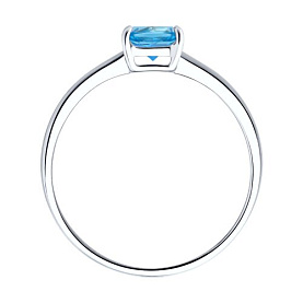 Кольцо SOKOLOV - Серебро 925, Топаз (арт. 92014721)